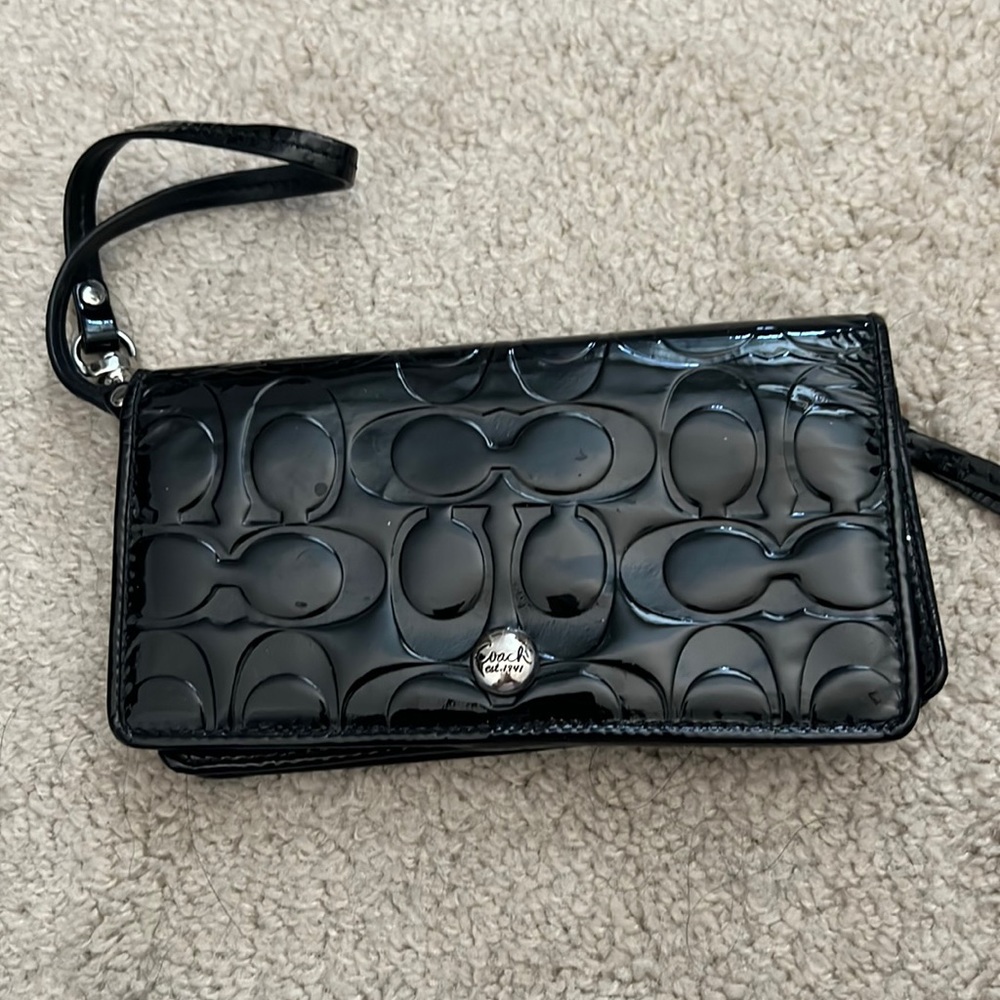 Coach clutch wallet